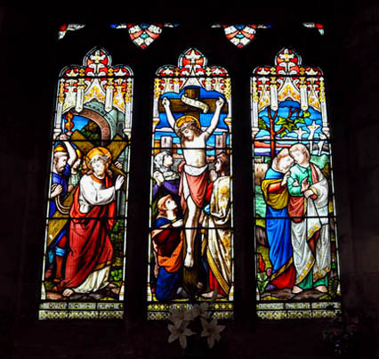 Stained
            Glass Window St Giles Church