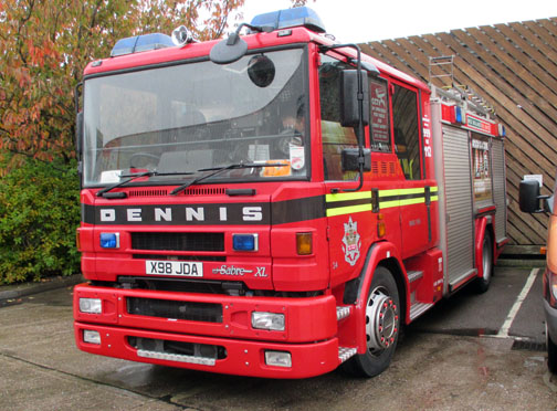Ward End Fire Station Engine, Bimingham UK