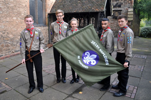 261st Scout
              Troop New Standard