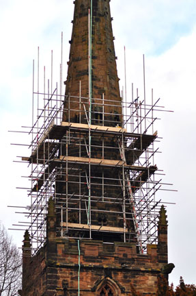 the spire